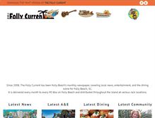 Tablet Screenshot of follycurrent.com